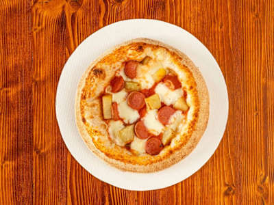 Pizza baby Wurstel e Patate