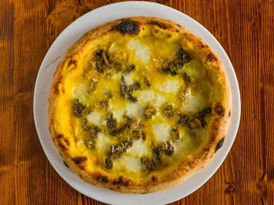 Pizza funghi e Zucca