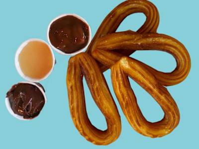 Churros con Dulce de Leche (4 pezzi)