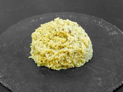 Risotto ai funghi porcini e zafferano