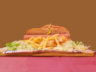 Hot Dog e Patatine