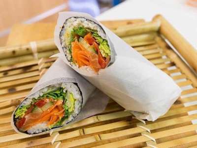 Sushi Burrito Katsu Chicken