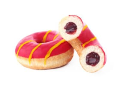 Donut Farcito ai frutti di bosco