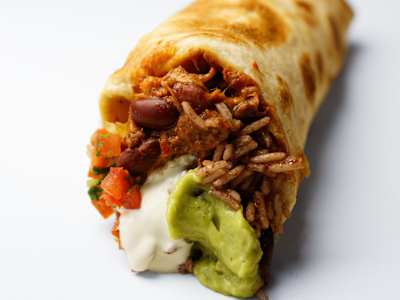 Burrito Ranchero Vegetariano