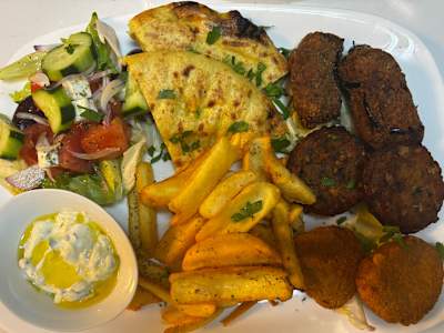 Piatto di Polpette di Verdure