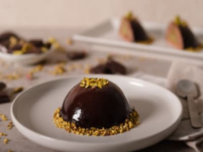 Cioccolatina Con Cuore Di Pistacchio