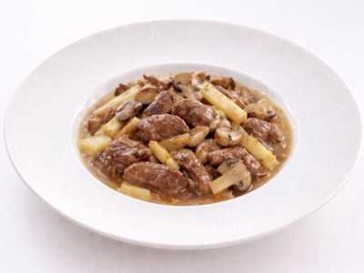 Manzo ai Funghi e Bambù