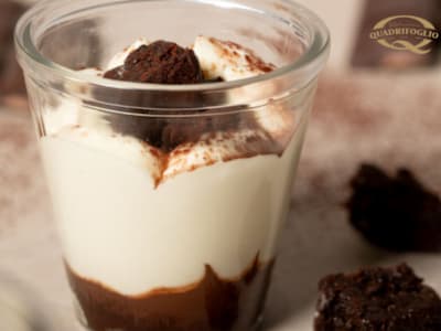 Mascarpone e Torta al cioccolato