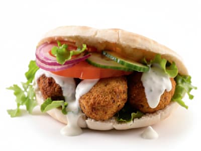 Panino falafel