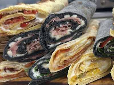 Rotolo Primavera al carbone vegetale