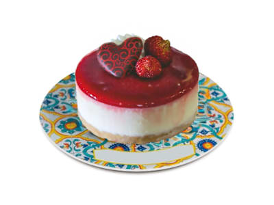 Cheesecake alla fragola - San Valentino