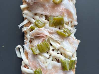 Asparagi e Guanciale Sauris