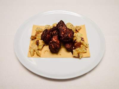 Alette di Pollo Mexico con Patate al Forno