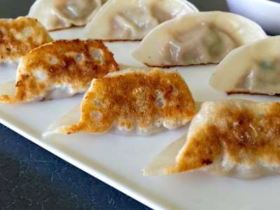 Gyoza giapponese grigliate con verdure 4pz