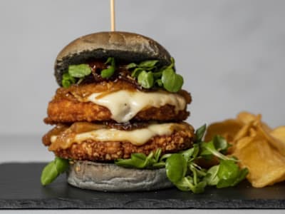 Double Chicken Burger