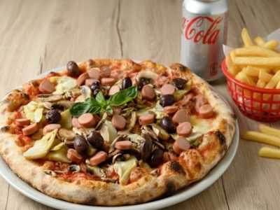 1 Pizza Familiare Margherita + 1 Pollo Con Contorno Di Patate