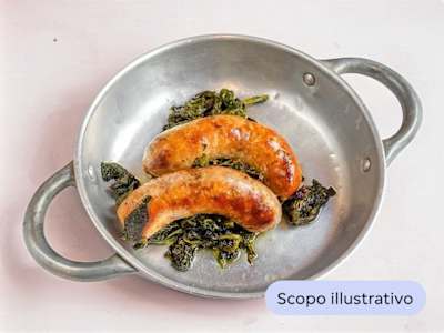 Salsiccia ai Ferri con Cicoria