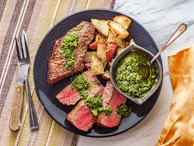 Tagliata con Rucola, Grana e Glassa Balsamica