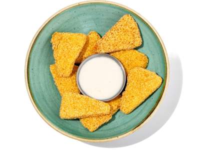 Stick di polenta con crema di gorgonzola