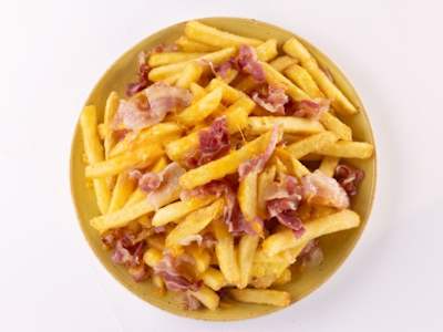 Patatine, Cheddar e Pancetta Croccante
