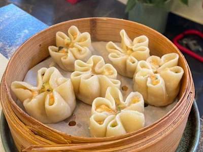 048.Ravioli di Capessante con Gamberi