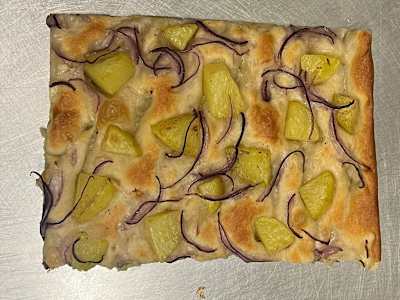 Focaccia Patate e Cipolla di Tropea - Fresca