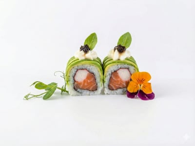Uramaki Rainbow Roll