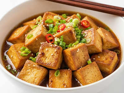 Tofu in Salsa di Soia