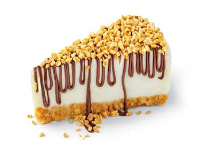 Nutella Peanuts Cheesecake