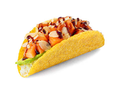 Taco de Salmão