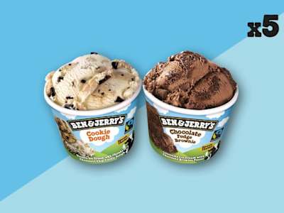 B&J's DEAL Fantastic Five 5 coppette a scelta