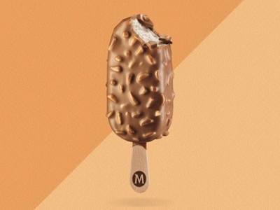 Magnum stecco almond