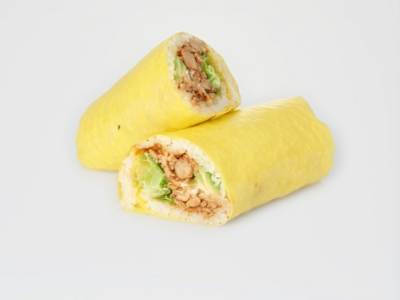 Pollo teriyaki burrito