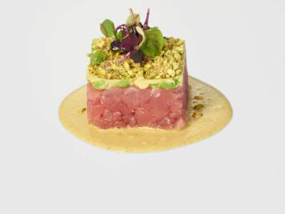 Tartare di tonno & pistacchio