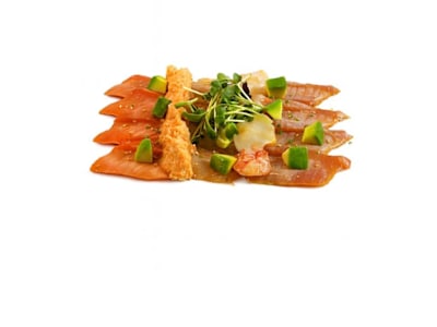 Carpaccio flambe Special