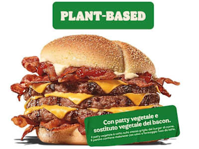 Bacon King 3.0 - Gustalo Plant Based - solo panino