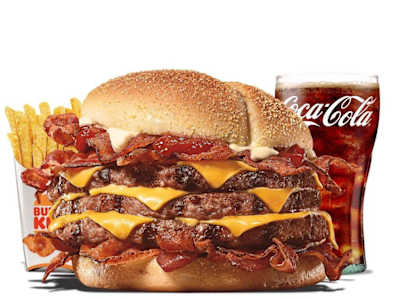 Bacon King 3.0 - menù