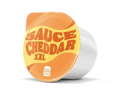 Cheddar Sauce XXL Dip Pot