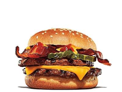 Double cheese bacon - solo panino