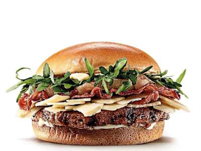 The Parmigiano Reggiano burger - solo panino