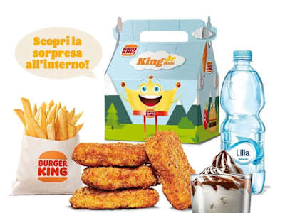 King junior menù nuggets