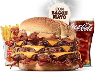 Bacon King 3.0 Smokey - menù