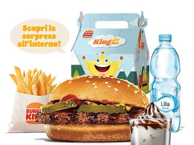 King junior menù burger