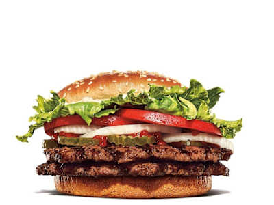 Double whopper® - solo panino