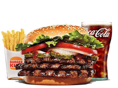 Triple whopper® - menù