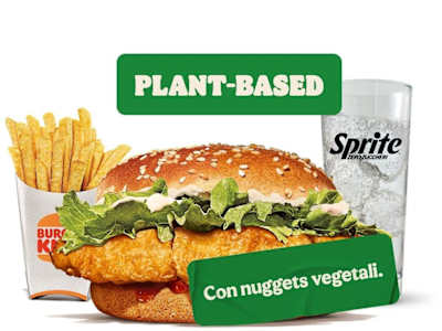 Nugget burger - Gustalo Plant Based - menù