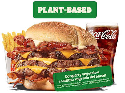 Bacon King 3.0 - Gustalo Plant Based  - menù