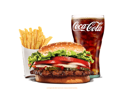 Menu Whopper
