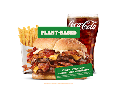 Menu King Plant Based Bacon King