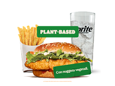 Menu Nugget Burger  - Provalo Plant Based